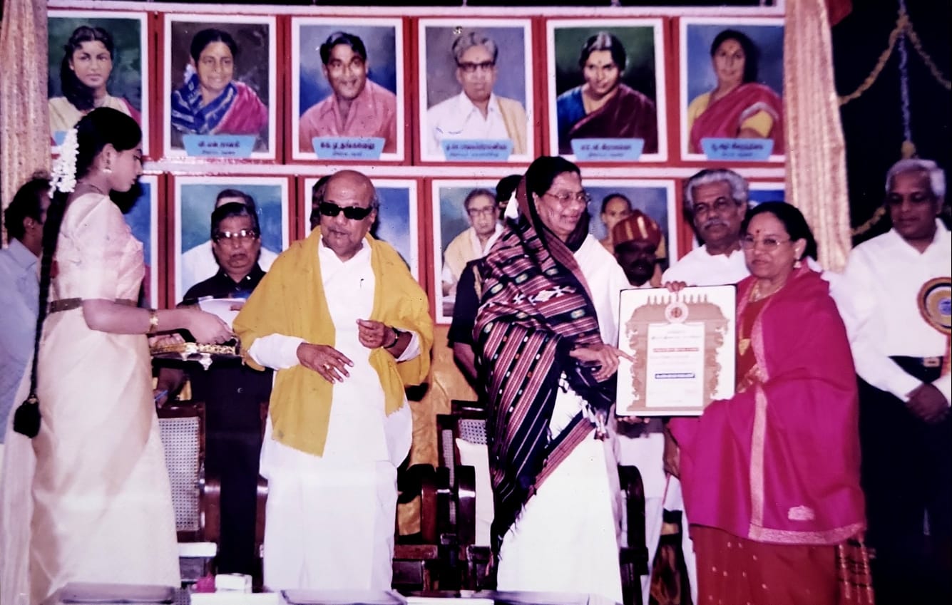 Girija Ramaswamy on stage - photo 1